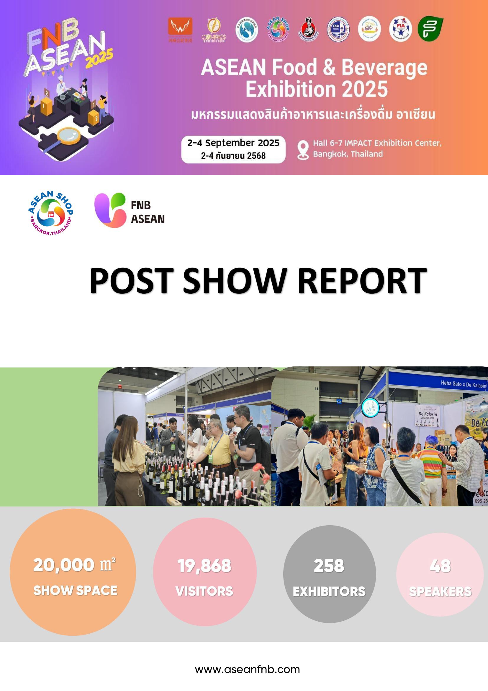 Postshow report of FNB ASEAN 2025